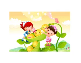 儿童插画公园话故事图绘本图玩游戏