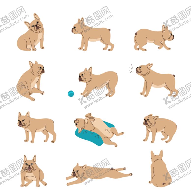 编号：40635012300205112827【酷图网】源文件下载-可爱狗狗