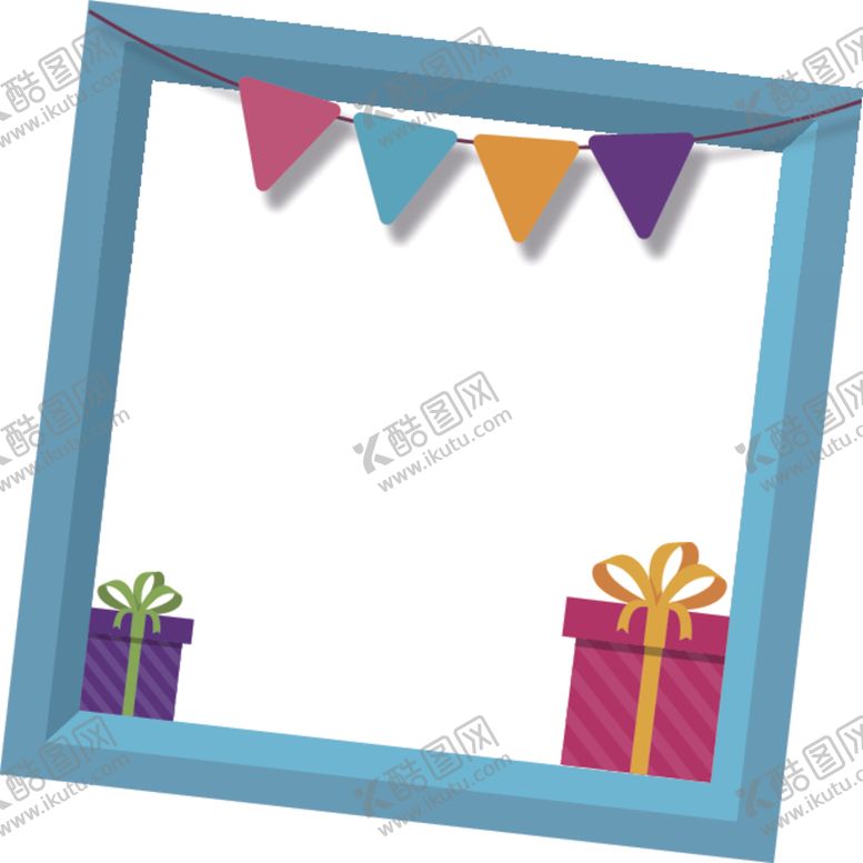 编号：21620209210709496479【酷图网】源文件下载-生日相框