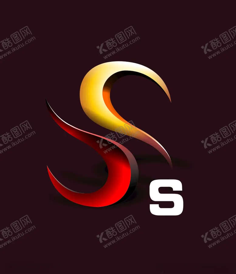 编号：32073801262134453644【酷图网】源文件下载-字母s设计创意
