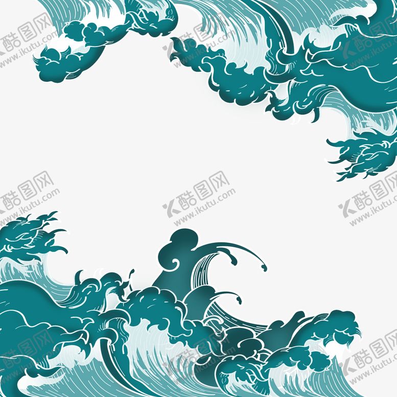 编号：08921609132114360531【酷图网】源文件下载-国潮素材 中国风山水国风山水