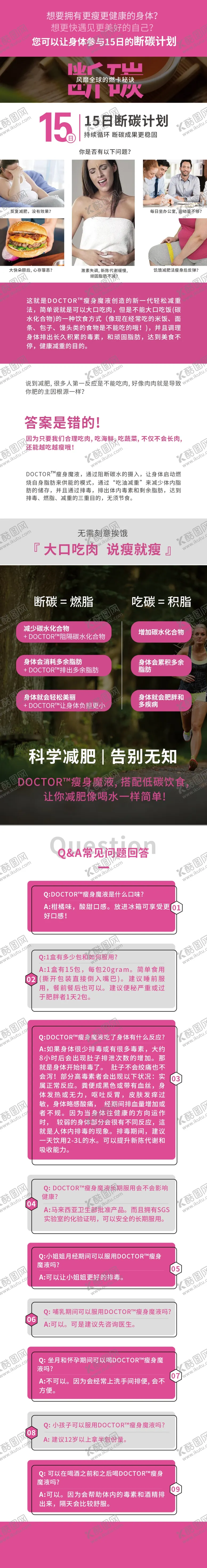 编号：19707112130904037112【酷图网】源文件下载-减肥详情页