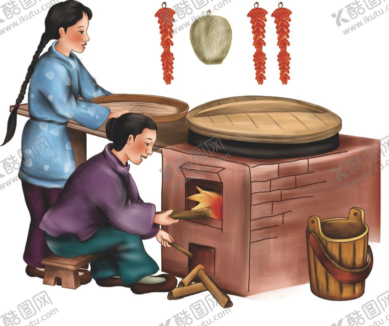 编号：70481502011341494431【酷图网】源文件下载-做饭