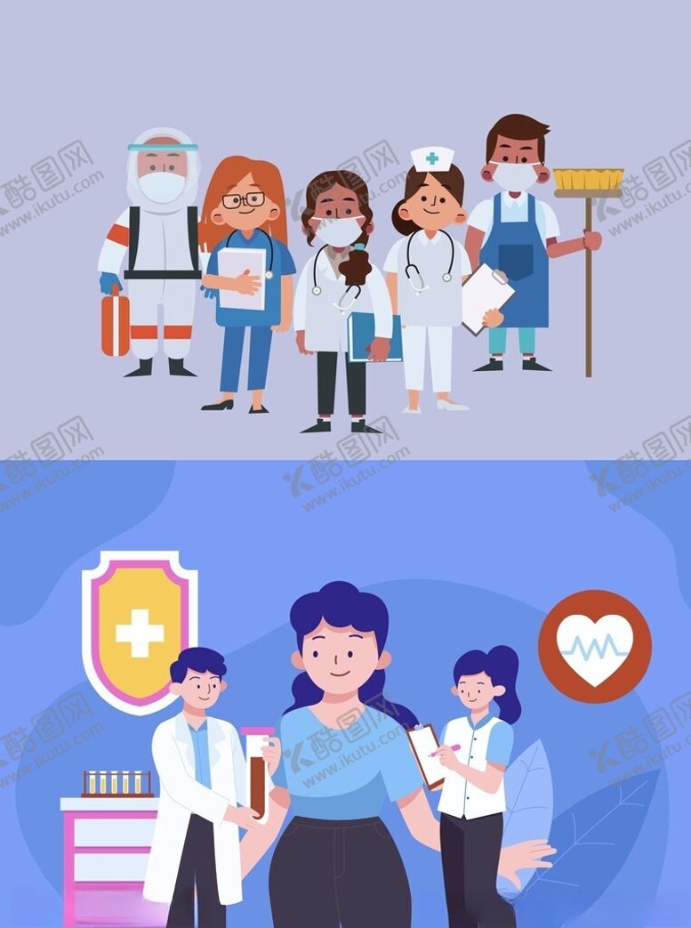 编号：92877104011254506773【酷图网】源文件下载-医护人员守护健康瞬间