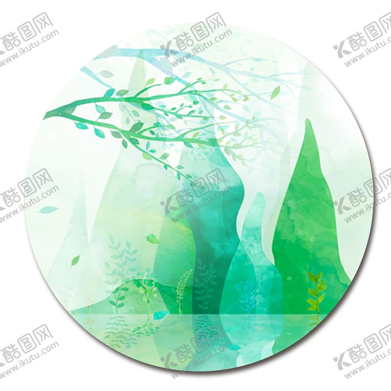 编号：43403309222156301164【酷图网】源文件下载-绿色背景