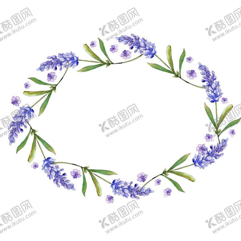 编号：86219309240941184551【酷图网】源文件下载-薰衣草边框