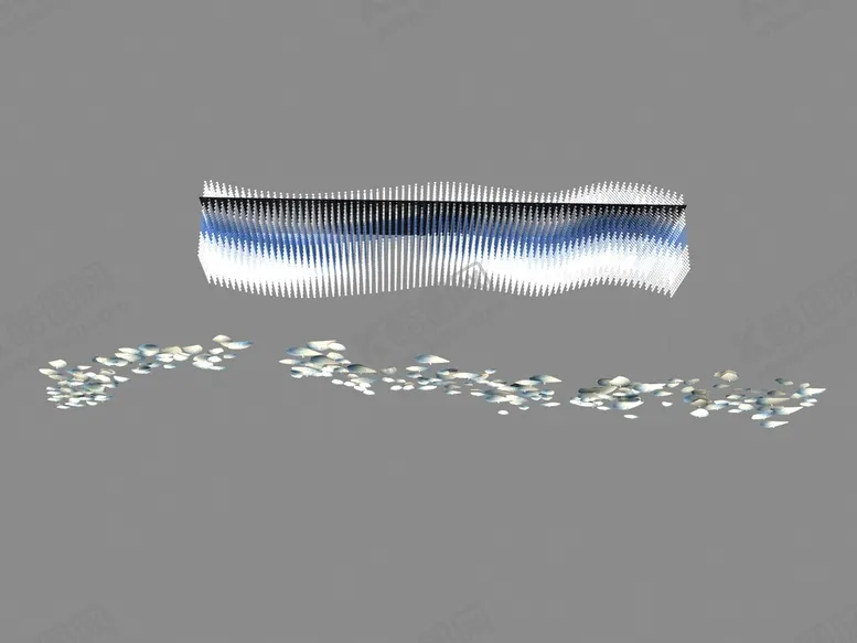 编号：22721601270844391860【酷图网】源文件下载-玻璃吊灯3d模型