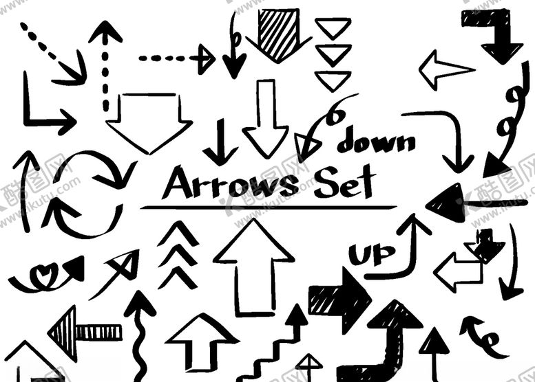 编号：70674610090035216755【酷图网】源文件下载-箭头图片