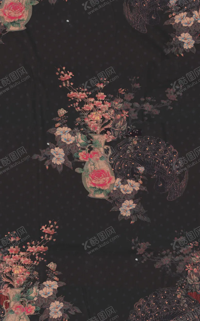 编号：14402701182138329505【酷图网】源文件下载-孔雀花