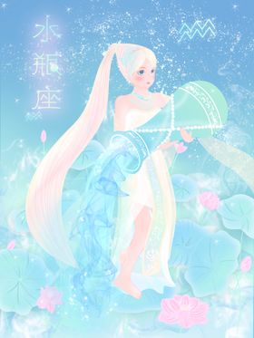 梦幻仙境水瓶座少女