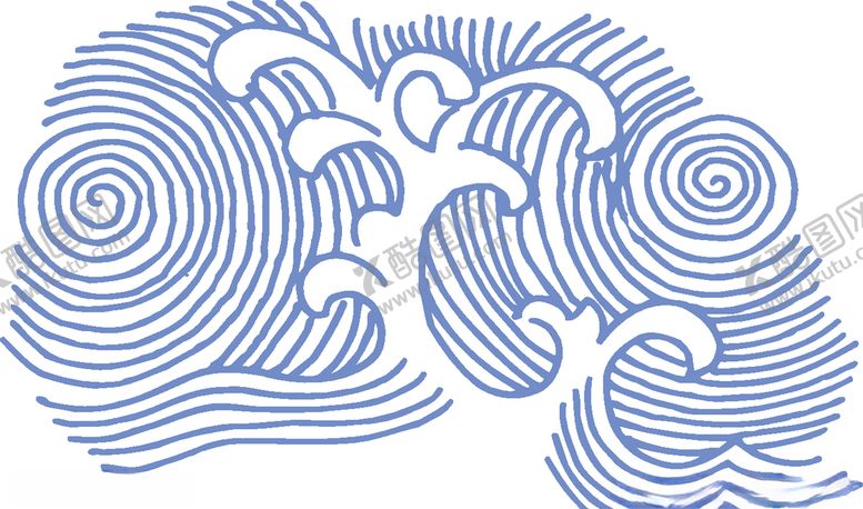 编号：13135010110224295139【酷图网】源文件下载-矢量海浪