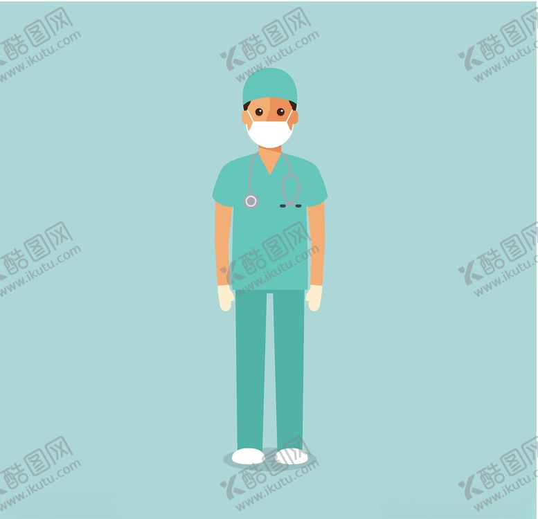 编号：36608209151620119316【酷图网】源文件下载-卡通医生