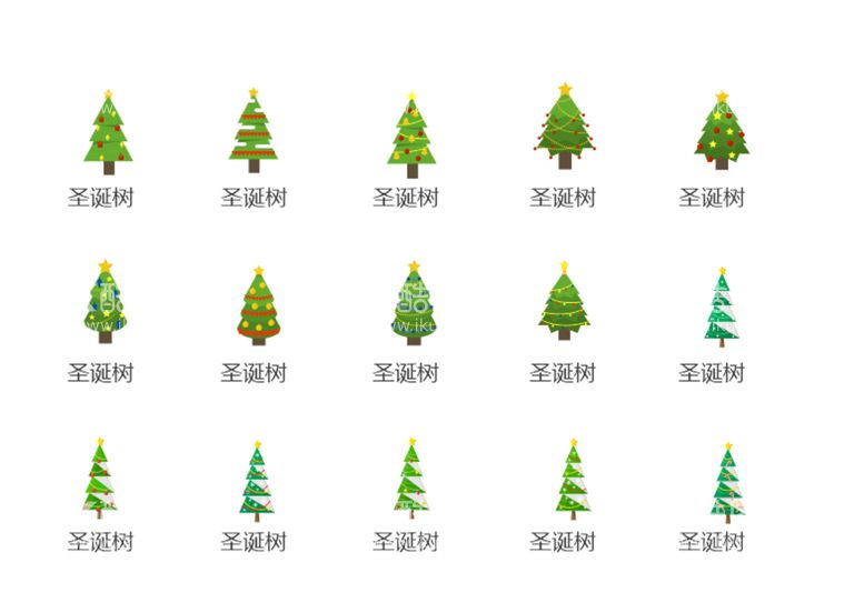 编号：94225612201540524630【酷图网】源文件下载-圣诞树