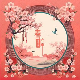 清明节古风简约创意海报