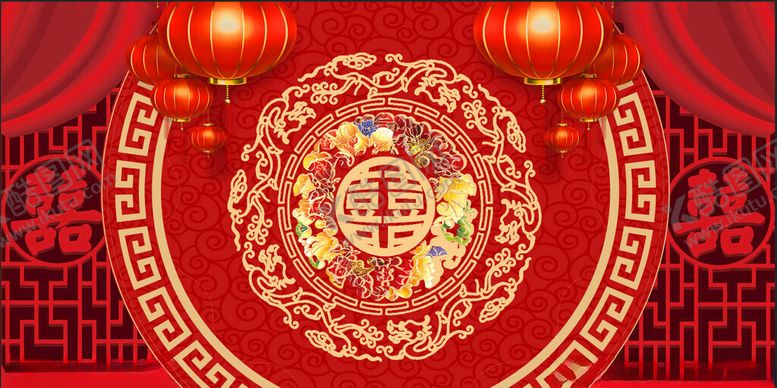 编号：67714711191841017764【酷图网】源文件下载-婚礼背景