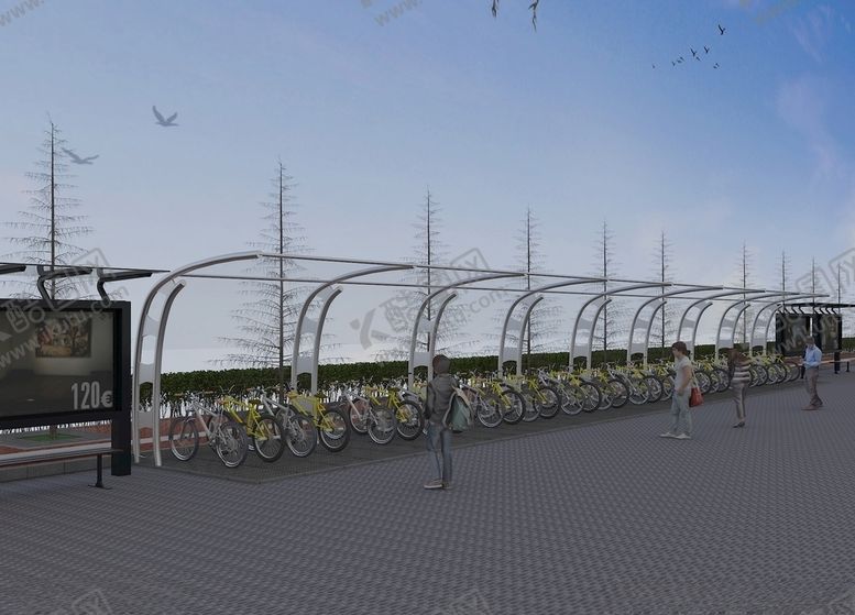 编号：39435209221232069675【酷图网】源文件下载-停车棚