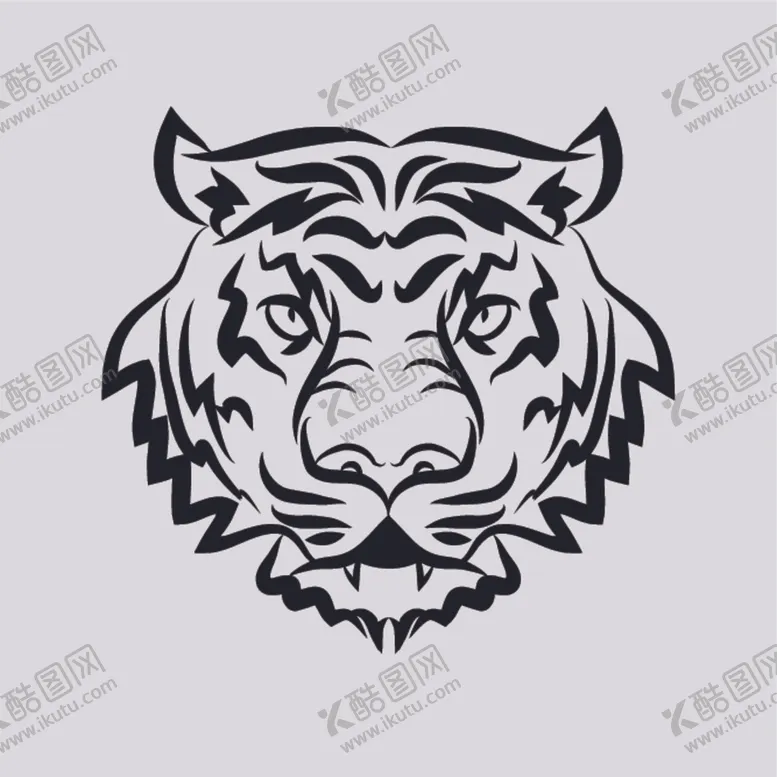 编号：96851907010446161069【酷图网】源文件下载-卡通老虎