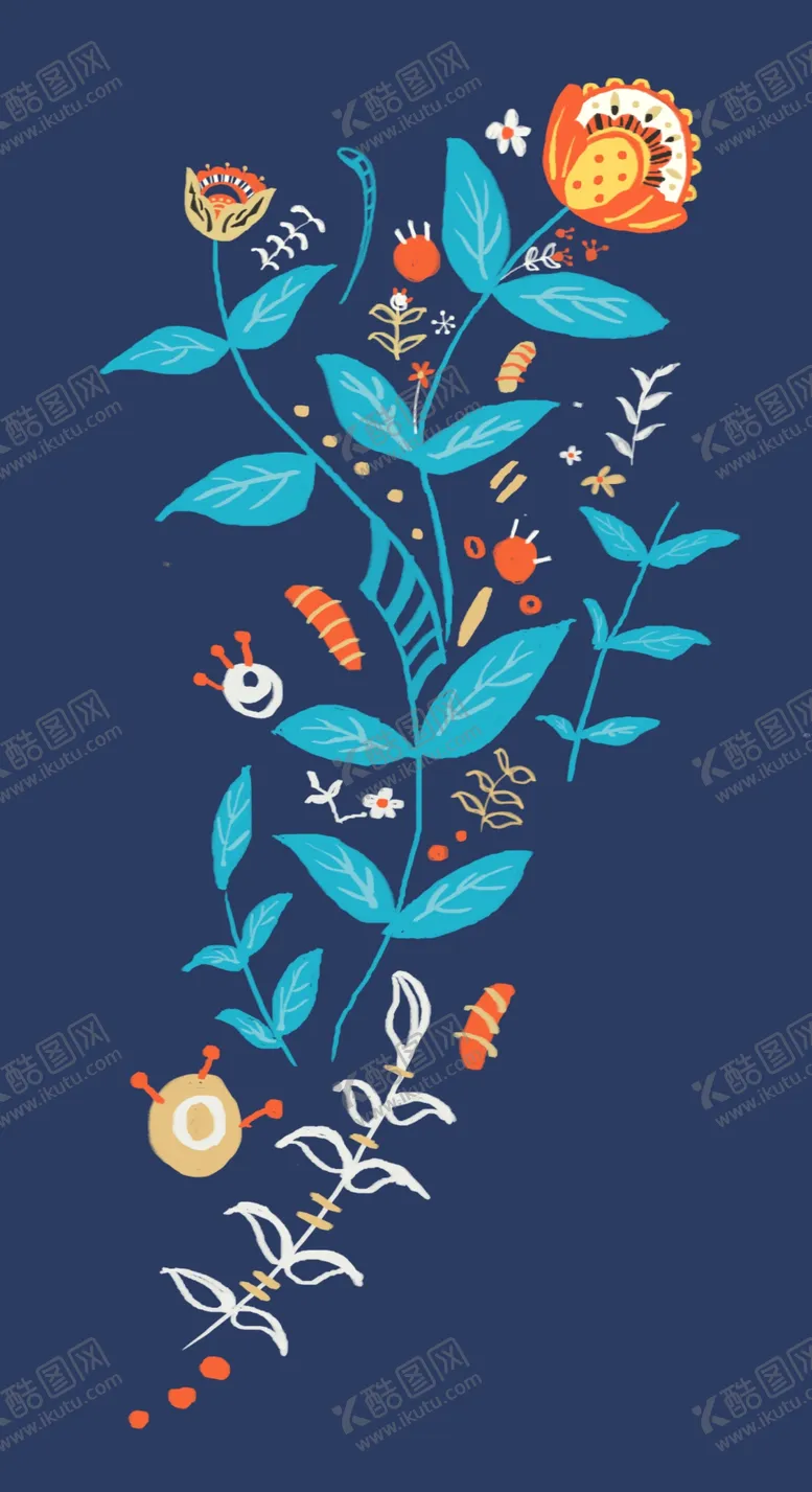 编号：67251007021231371046【酷图网】源文件下载-卡通创意花朵