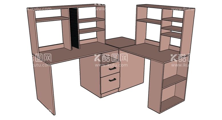 编号：57668112180453567731【酷图网】源文件下载-sketchUP草图大师 桌子