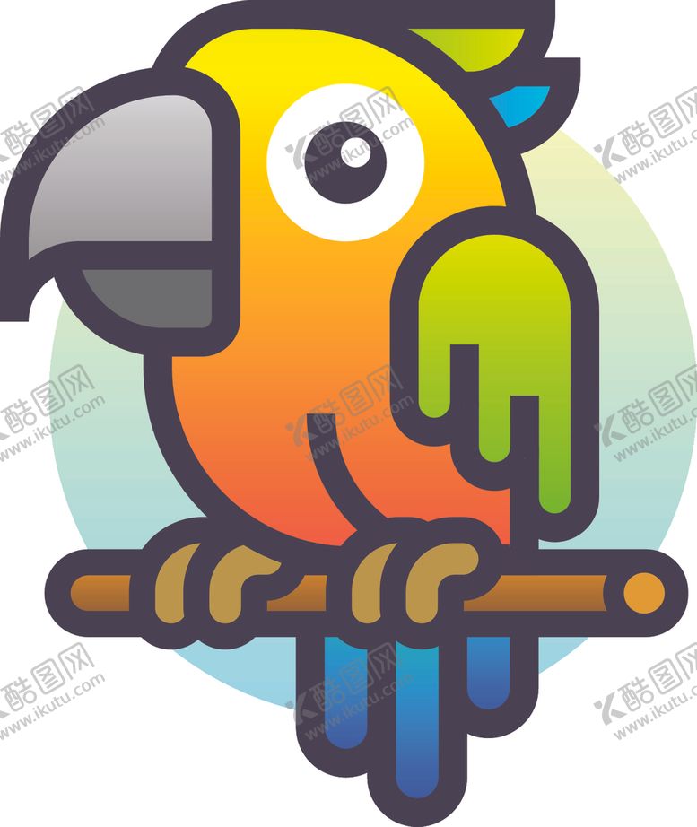 编号：28926310270714111987【酷图网】源文件下载-禽类LOGO标志