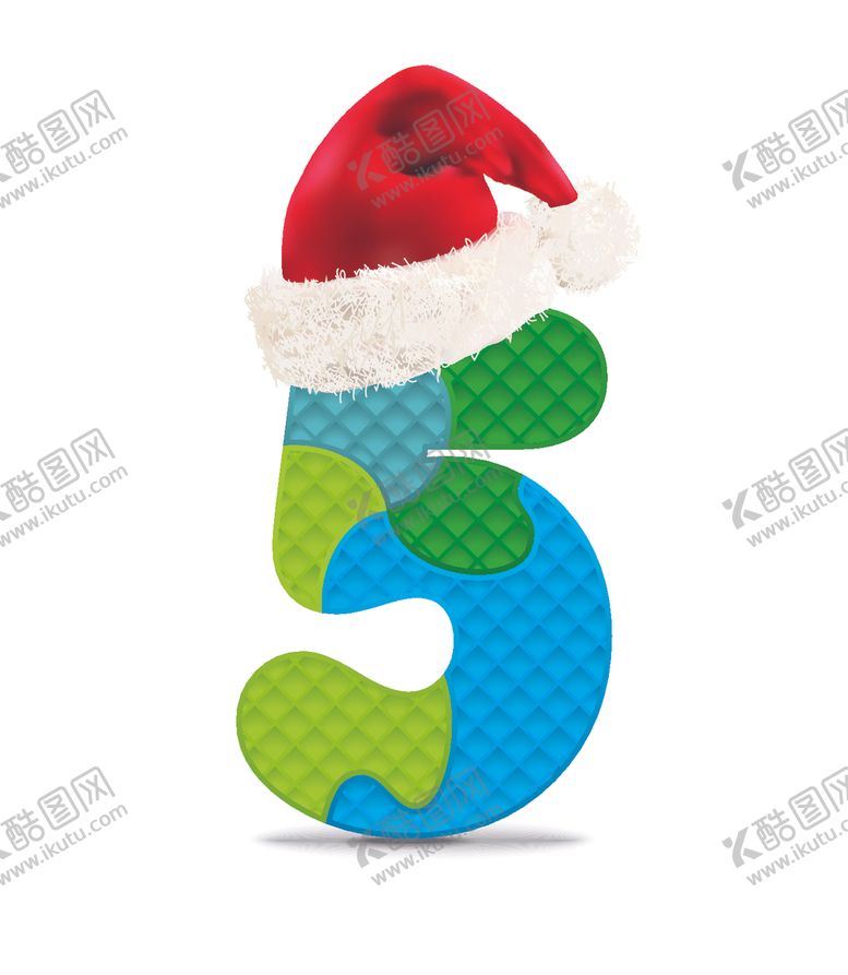 编号：75365710212256124421【酷图网】源文件下载-时尚卡通数字5五字设计艺术字
