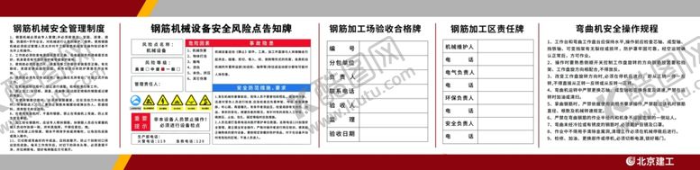 编号：88550202011151038411【酷图网】源文件下载-钢筋机械安全管理制度操作规程