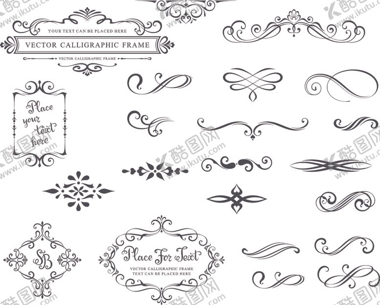 编号：83840710180110371808【酷图网】源文件下载-花纹边框