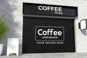 LOGO样机推广宣传品牌企业