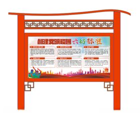 高铁造型户外宣传栏橱窗
