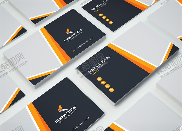 编号：61473509100100057552【酷图网】源文件下载-矢量名片模板