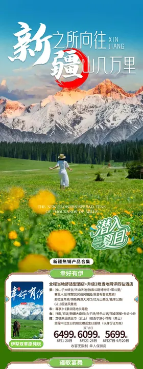 新疆详情页高端合集海报