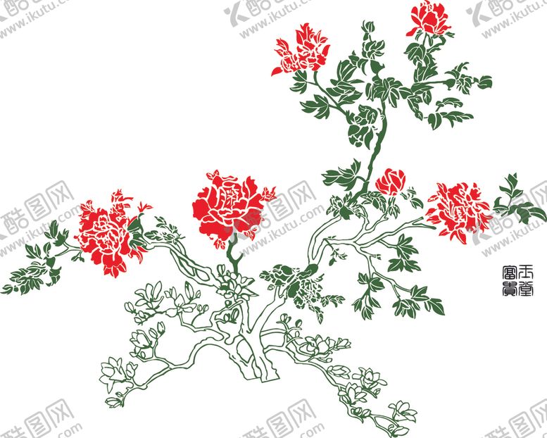 编号：87929304270717238235【酷图网】源文件下载-牡丹花