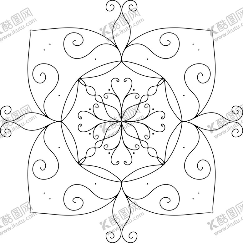 编号：85044009191716184193【酷图网】源文件下载-古典民俗图案