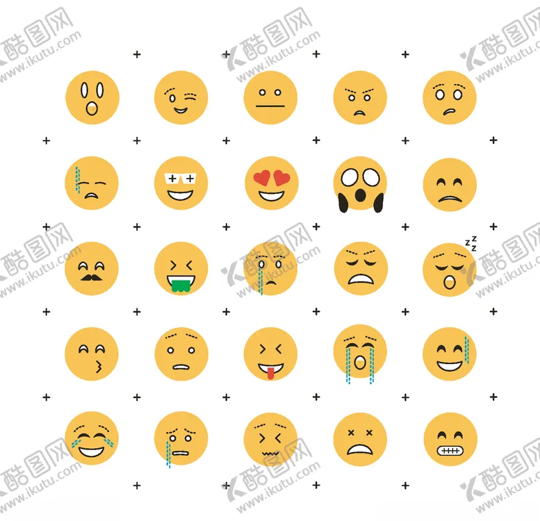 编号：55305106282056489115【酷图网】源文件下载-线性表情包