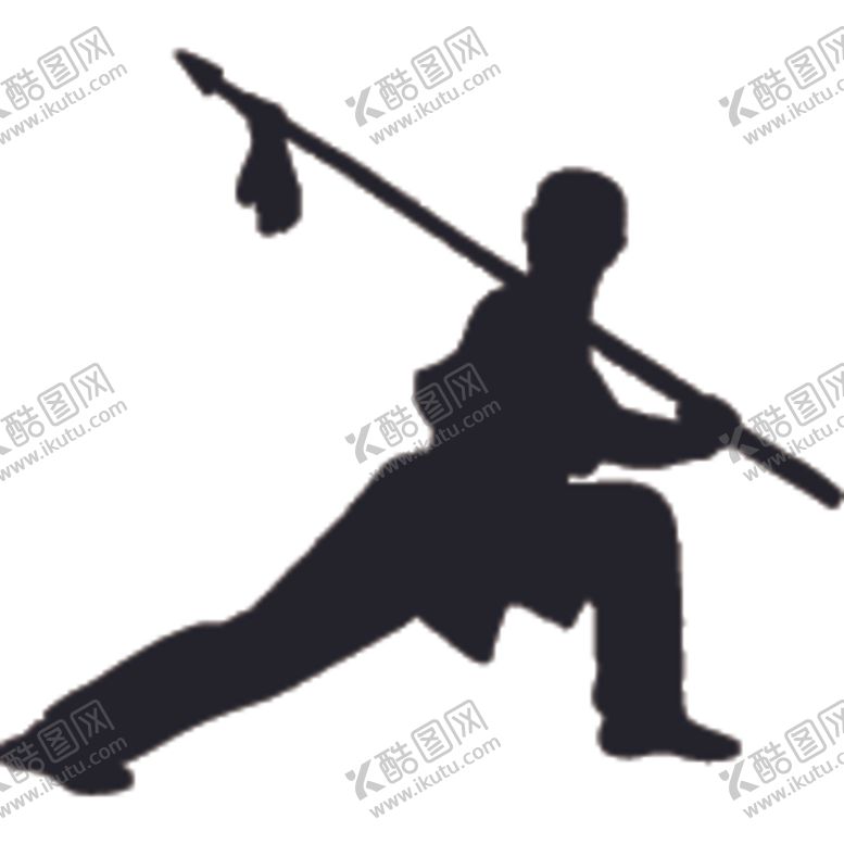 编号：52697005110322526463【酷图网】源文件下载-武术格斗剪影