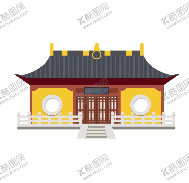 编号：76817405061954268654【酷图网】源文件下载-创意寺庙元素