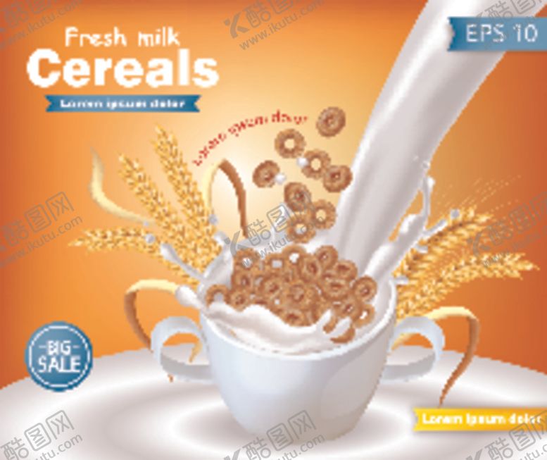 编号：94713310311842511176【酷图网】源文件下载-牛奶