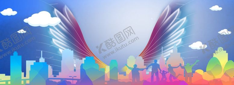 编号：17494406232231249943【酷图网】源文件下载-翅膀背景