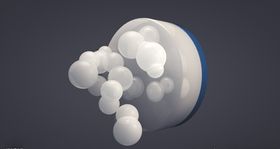 C4D模型外星科幻能量球