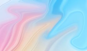 马卡龙色清新淡雅波纹金属