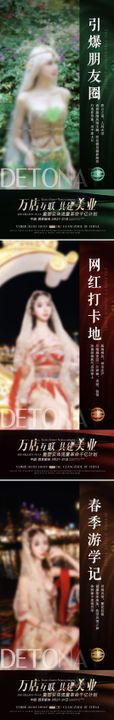 医美造势招商旅游海报云南西双版纳