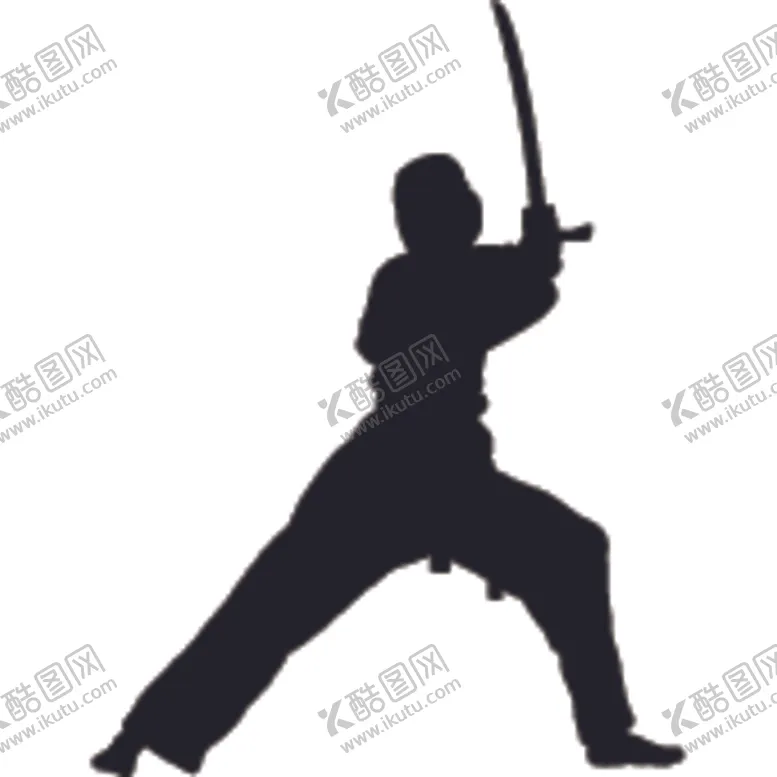 编号：86884903301057309940【酷图网】源文件下载-武术格斗剪影