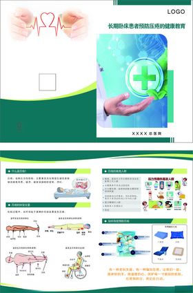 医院折页压疮健康手册