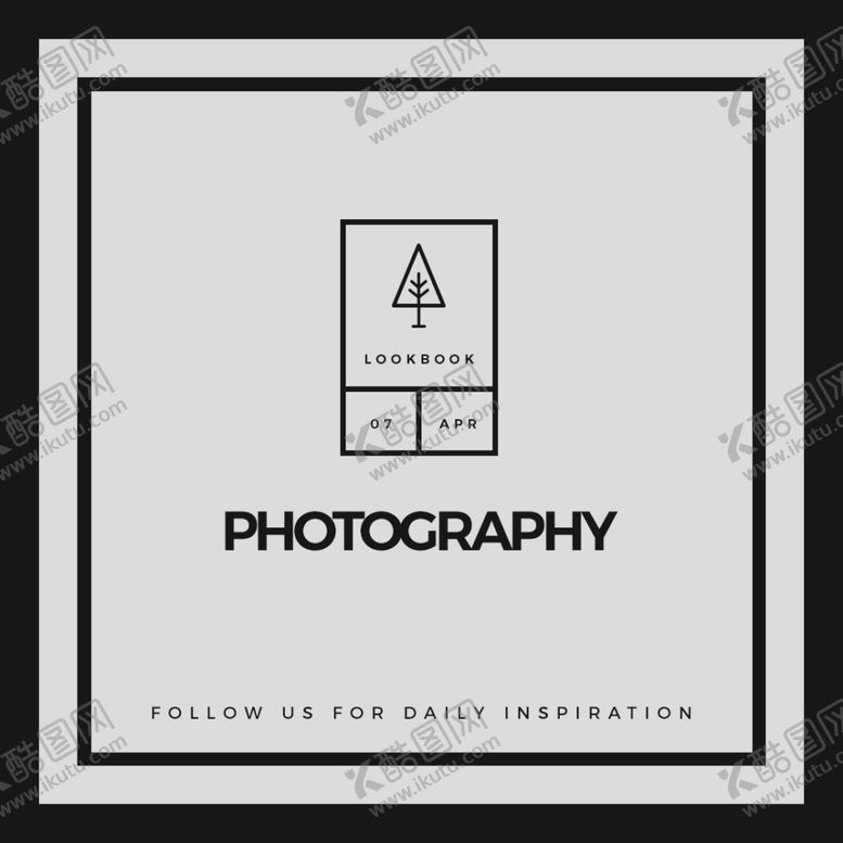 编号：29024210291753596378【酷图网】源文件下载-极简社交海报模板