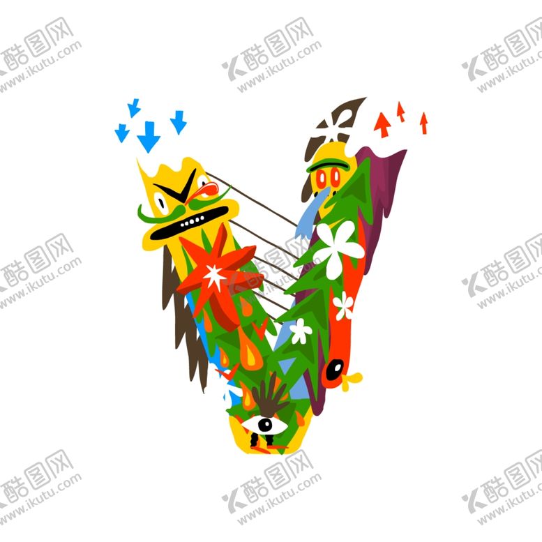 编号：12152105140202489164【酷图网】源文件下载-艺术字母