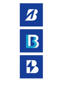 立体字母Blogo心型婚庆服务logo