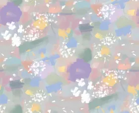 扎染手绘花数码印花乱花小碎花