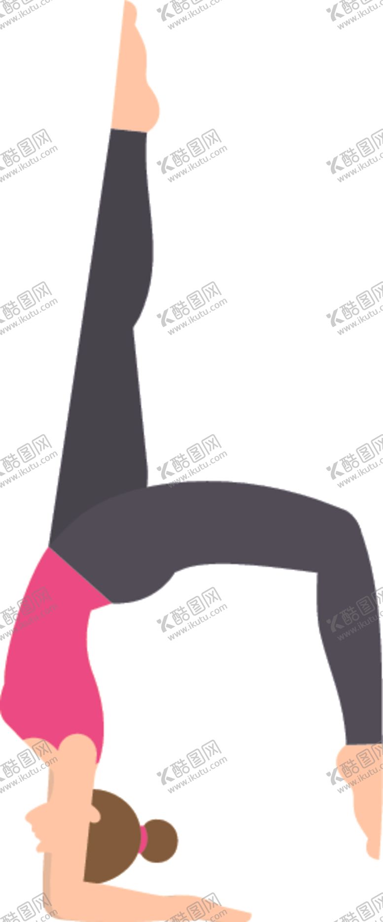 编号：96968705020921138173【酷图网】源文件下载-瑜伽动作