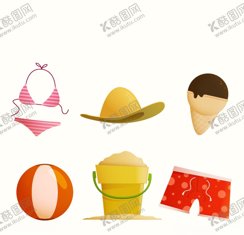 编号：31605209230152274801【酷图网】源文件下载-夏日元素