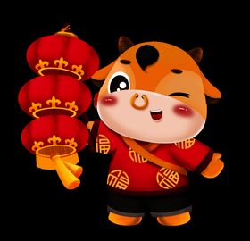 卡通牛